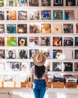 Bishop Arts District Record Store