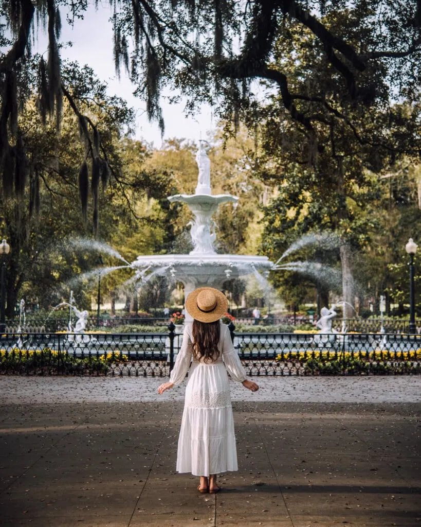Forsyth Park fountain Savannah