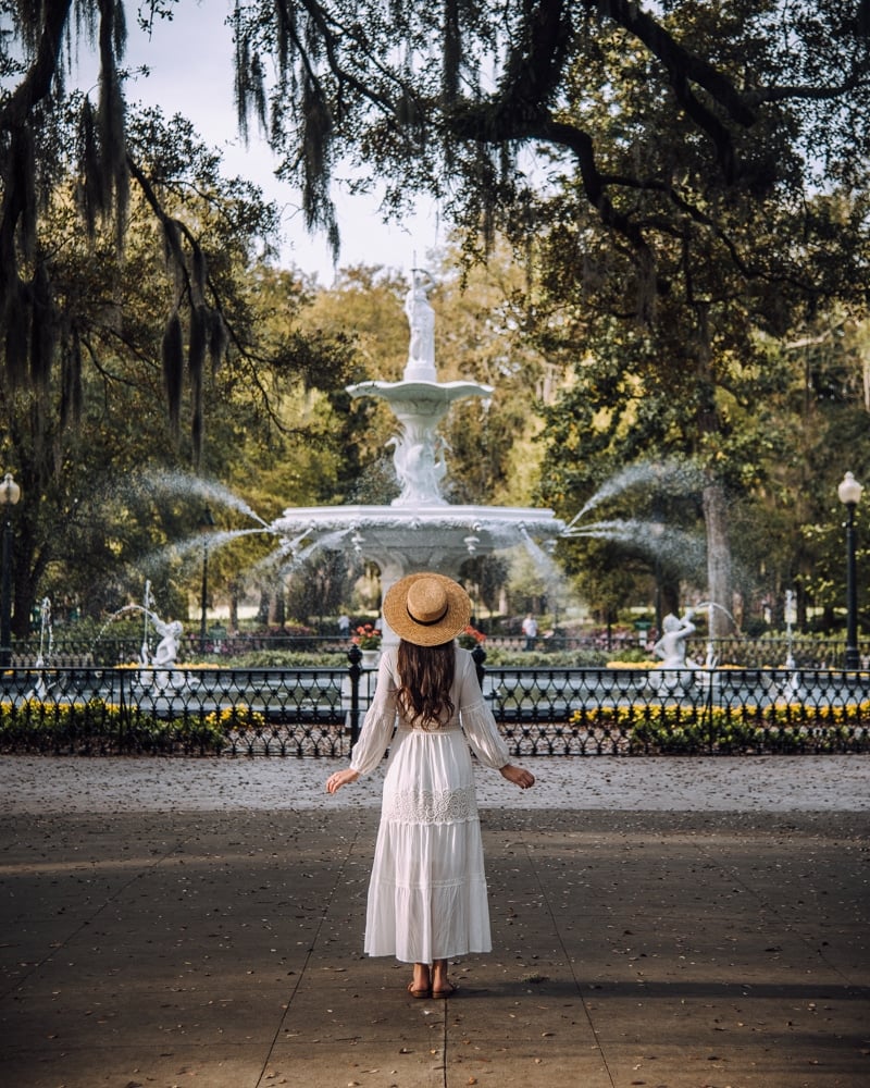Forsyth Park fountain Savannah