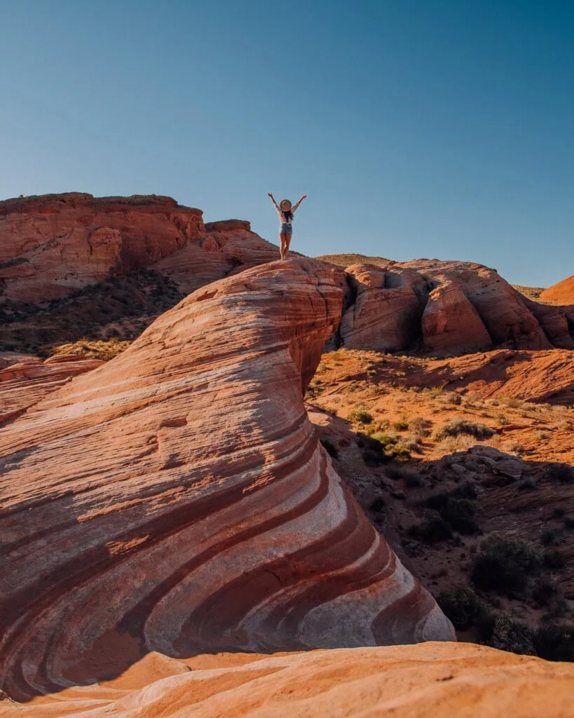 fire wave at valley of fire state park