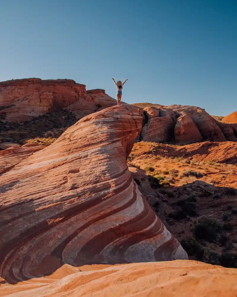 fire wave at valley of fire state park