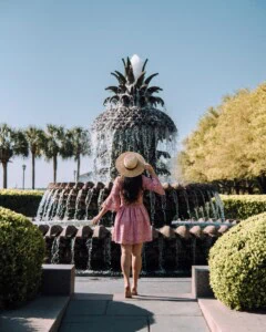 Pineapple Fountain Charleston