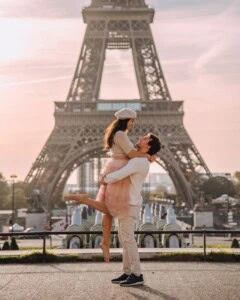 Couple At Trocadero