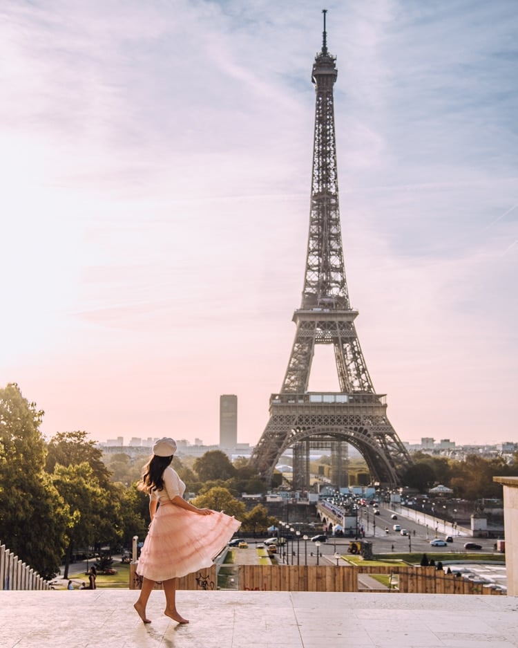 Patralekha's Unique Pose Near Eiffel Tower Makes Her Look Taller Than The  Structure