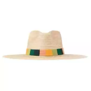 Sunshine Tienda Striped Palm Hat
