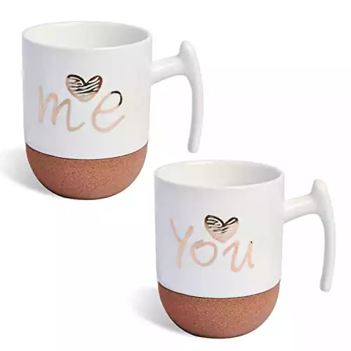 You & Me Coffee Couple Mug set