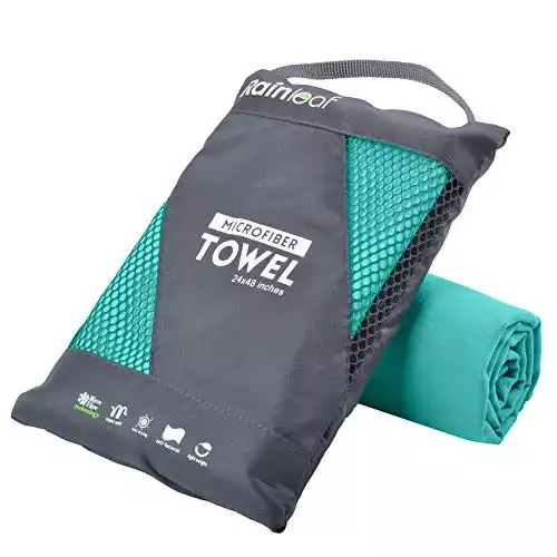 Rainleaf Microfiber Towel, 30 X 60 Inches