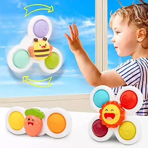 Spinning Suction Cup Sensory Toys