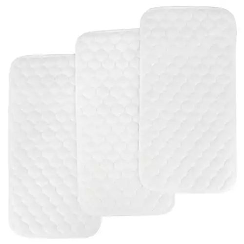 Bamboo Quilted Thicker Waterproof Changing Pad Liners