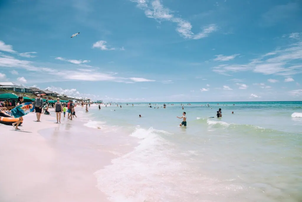 Beach Scene Rosemary Beach