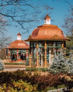 Dallas Arboretum Christmas Gazebos