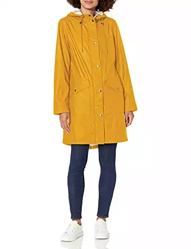 Levi's Womens Lightweight Fishtail Rain Parka Jacket