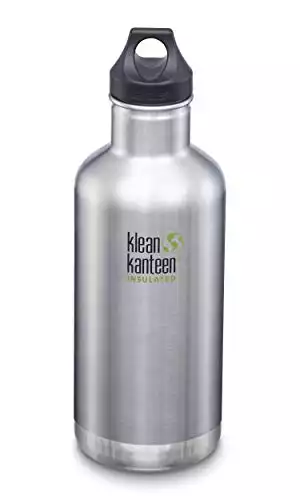 Klean Kanteen Classic Stainless Steel Double Wall Insulated Water Bottle