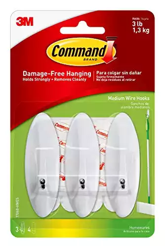 Command Medium Wire Hooks