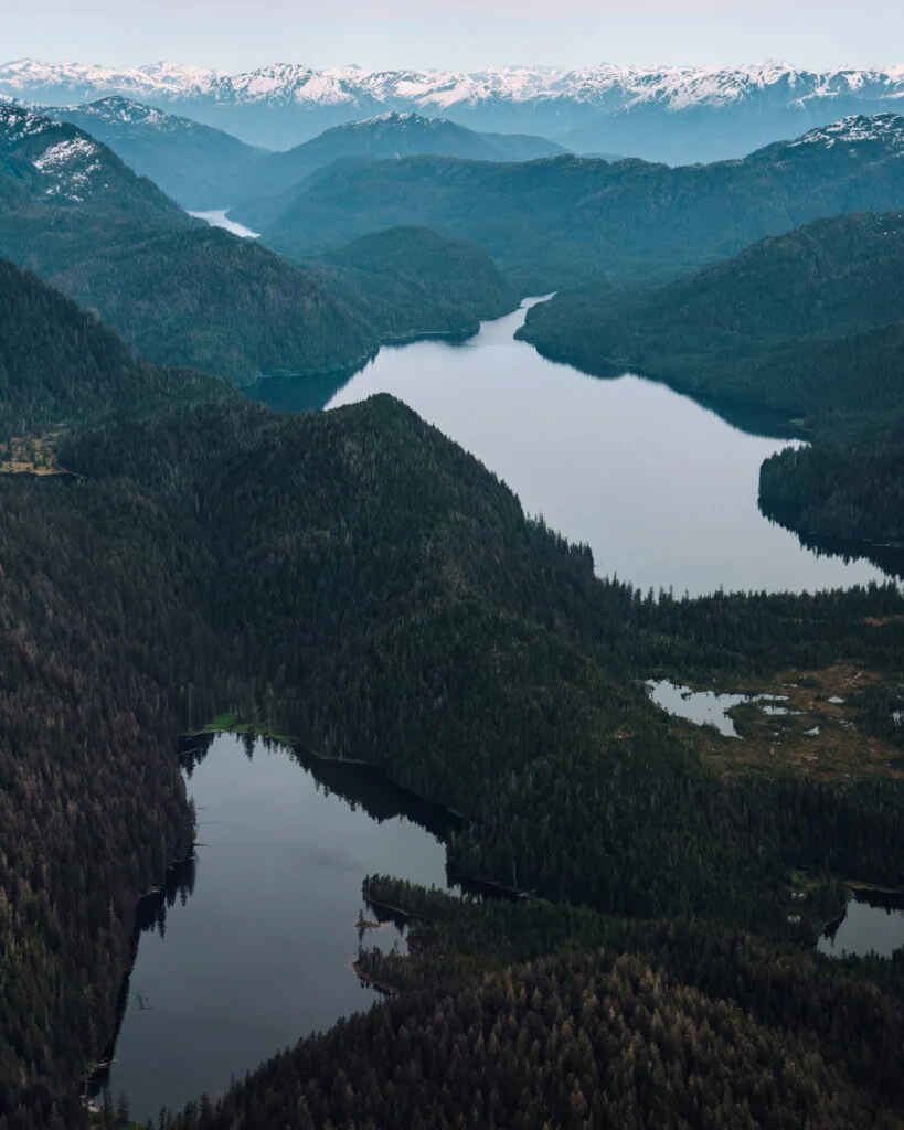 Misty Fjords National Monument from a flightseeing float plane tour
