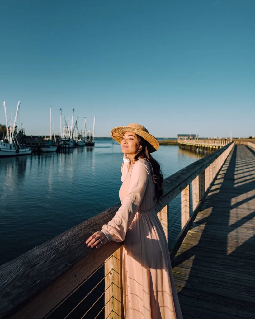 Shem Creek Park At Sunrise