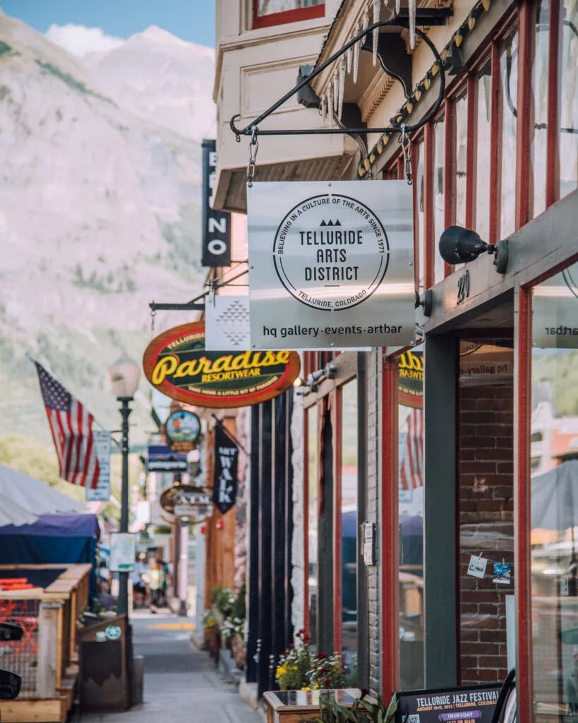Shopping Telluride