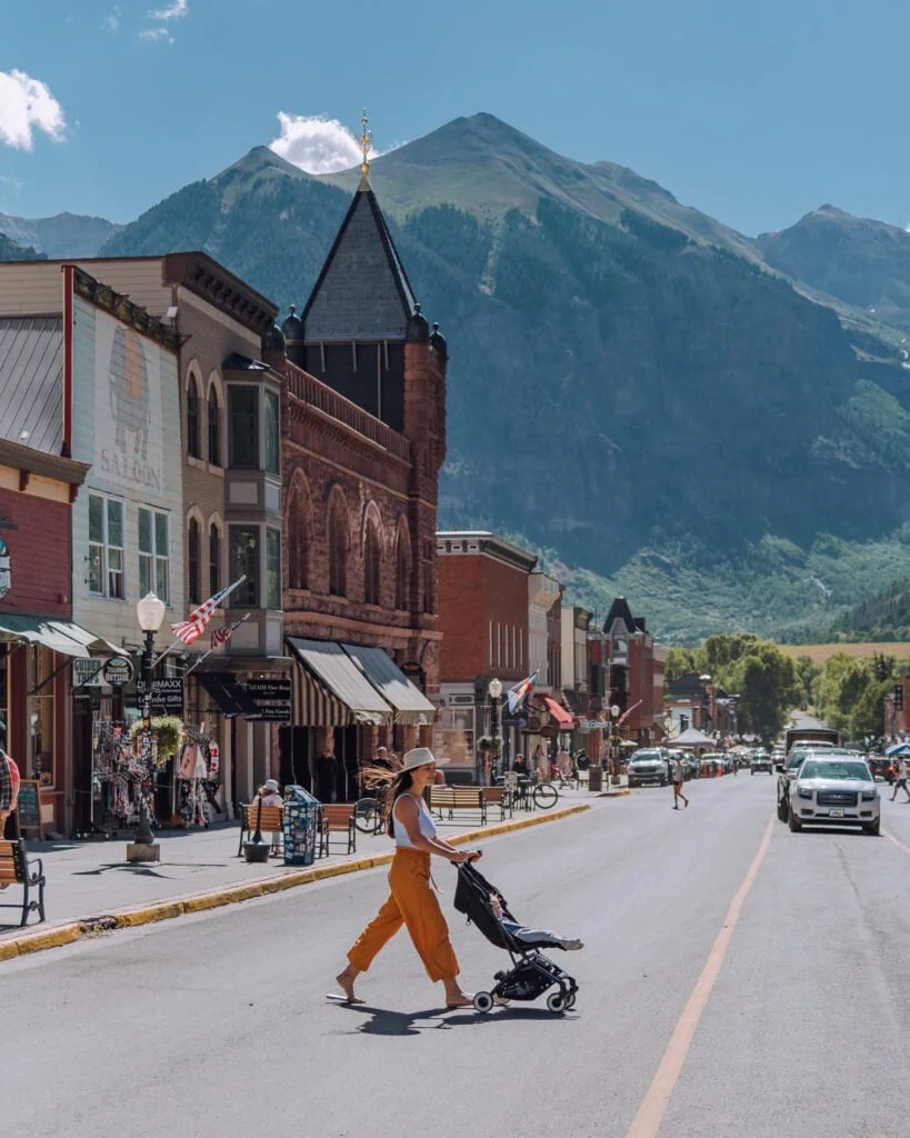 Walking Downtown Telluride