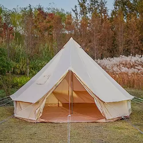 WaldZimmer  Luxury Outdoor Glamping Yurt Cotton Tent