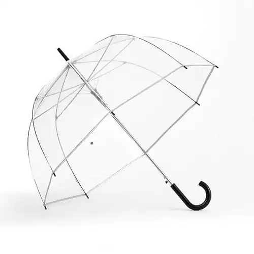 Clear Auto-Open Bubble Umbrella