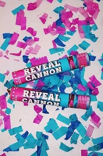 Gender Reveal Confetti Powder Cannon