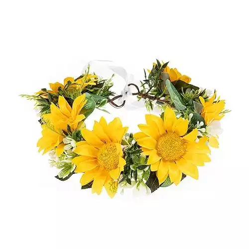 Sunflower Floral Crown