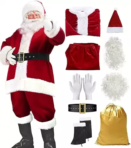 Santa Claus Costume for Men/Women