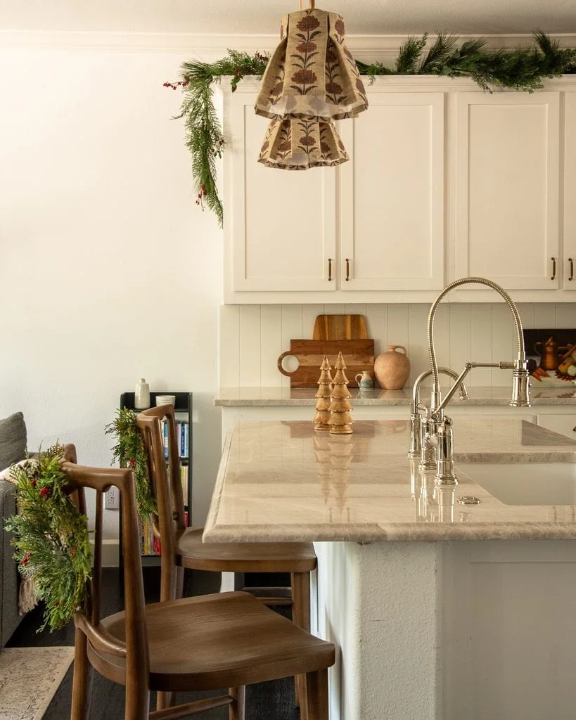 Garland On Kitchen Cabinets