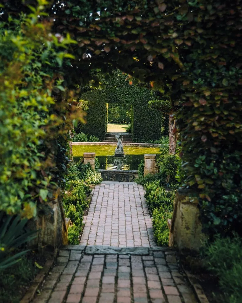 Greenery Archway At Hidcote Manor Garden