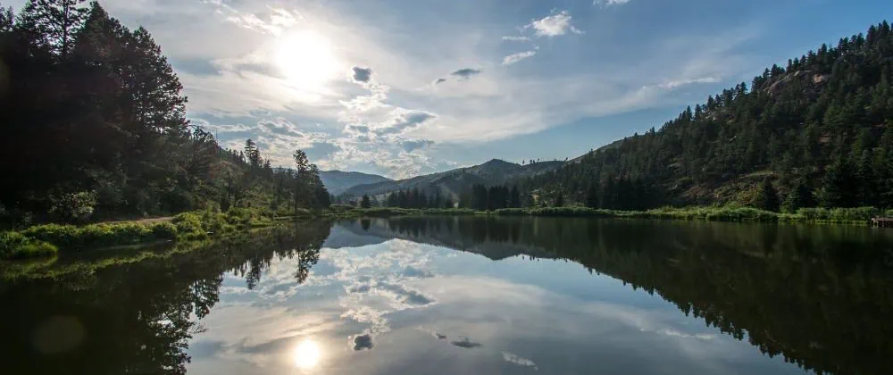 Pine Lake at Pine Valley Ranch Park, Colorado