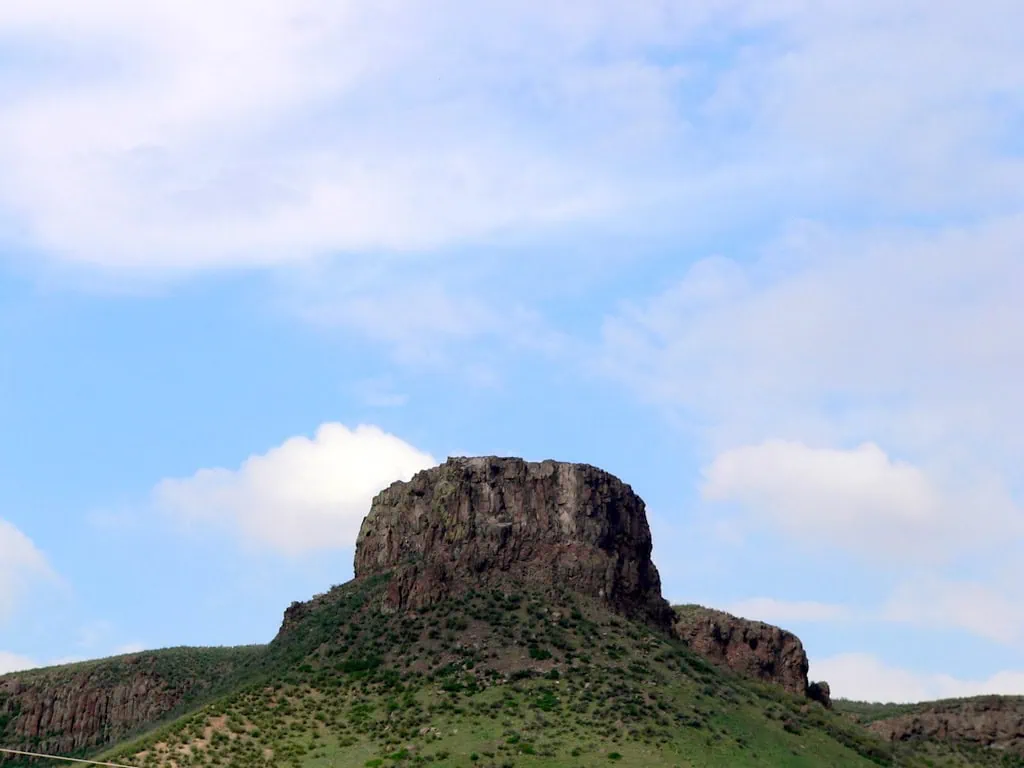 Castle Rock on South Table Mountain above Golden, Colorado