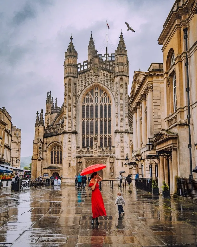 Rainy Day In Bath England