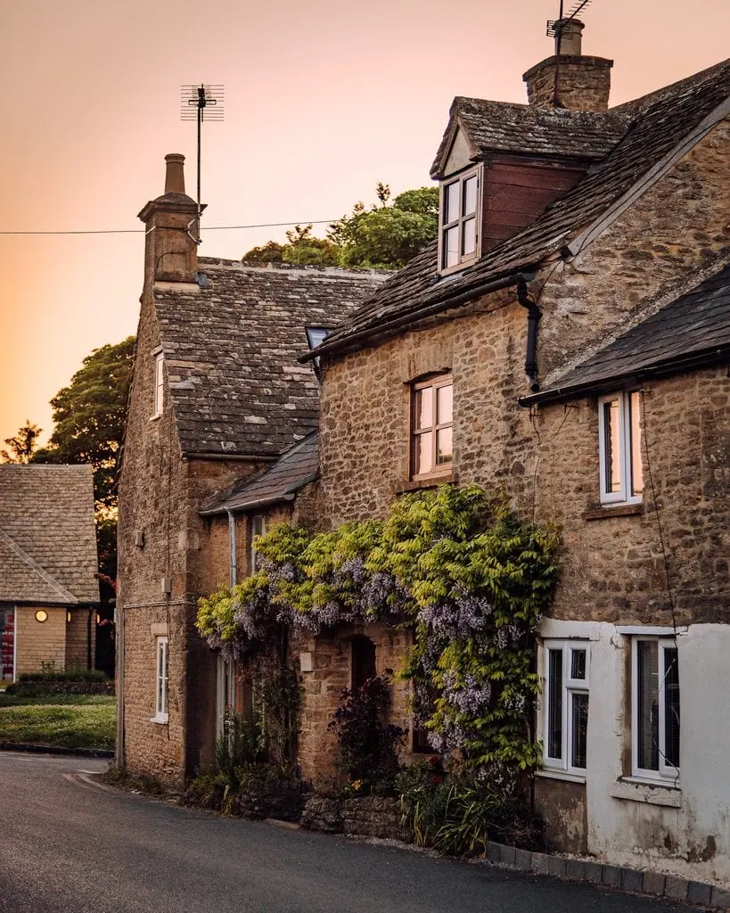 Sunset In Stow On The Wold