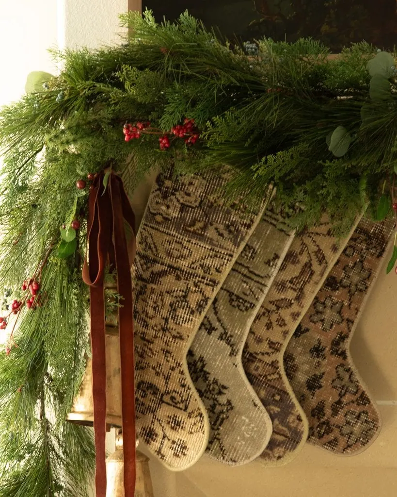 Turkish Rug Christmas Stockings